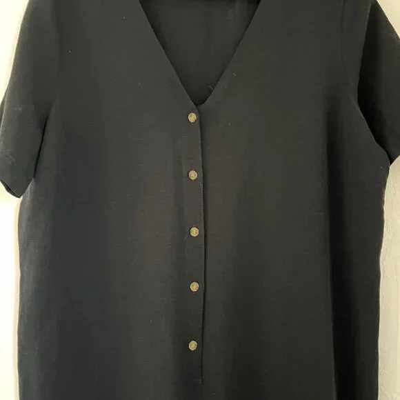 Hatch The Noelle Black Coverall Jumpsuit | size 2 - Picture 9 of 14